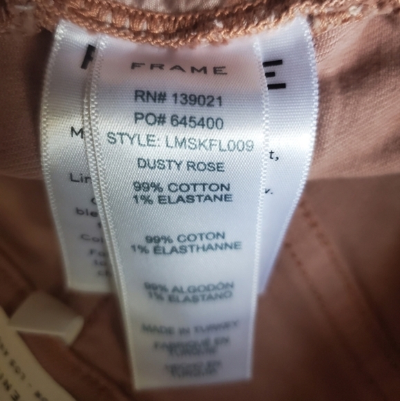 Frame Le Mini Skirt‎ Foliage Embroidered Mini Skirt - Picture 5 of 6